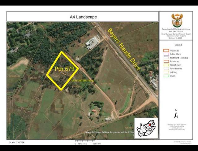 LAND FOR SALE IN RIETFONTEIN